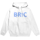 ブリっくん・ボバースキャンプショップのBRiC　ライトブルー２ パーカー