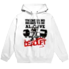 RampageWorkout のBig3 Deadlift Hoodie 白系色 Hoodie