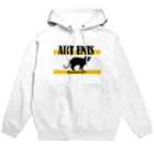 ALUのART EMIS (白/黒) Hoodie