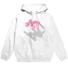 ばいたるBOXのピンクトリケラトプス Hoodie