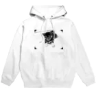 白メガネのクロのほくとくん Hoodie