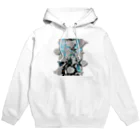 オミナエシの魚とパール Hoodie