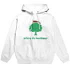 arbre du bonheurのarbre du bonheur ロゴ カラー Hoodie