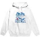 冥王星の和風鮫（カラー） Hoodie