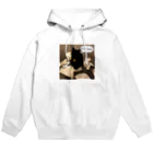 猫カフェ ぶぅたんグッズショップの渋い仕事をするララくん Hoodie