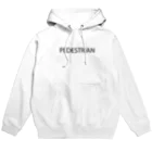 MUGENGEN (ムゲンゲン)のPEDESTRIAN letter BK Hoodie