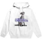 オリジナル工房プリントンのイタリアングレイハウンド 前面プリントTシャツ＜淡色＞ Hoodie