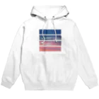 BLUE HOURのサンセットグラデーション Hoodie