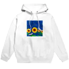 そいそいソイラテの夏サメ(シュモクザメ) Hoodie