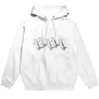 夜市のおて〜てぇつ〜ないで〜ない！５色のワニ Hoodie