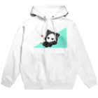 桃原のたそがれキズねこ ミント Hoodie