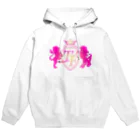 Tomo Family 63のロゴ　ピンク Hoodie