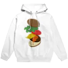 AWESOME HAMBURGERのチーズバーガー Hoodie