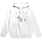 PokuStarのぐるぐる巻きのタスキ Hoodie