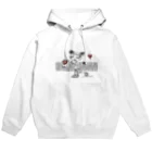 うりんこのゾンビの女の子 モノクロ Hoodie