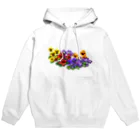 846のお店のパンジーのお花畑 Hoodie