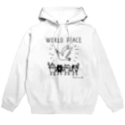 hadaconeko shopのworld peace パーカー