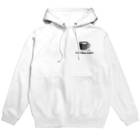 Teal Blue CoffeeのCafe music - Teal Blue Bird - Hoodie