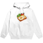 Wonder Bird Forestのピクセル・目玉焼きトースト Hoodie