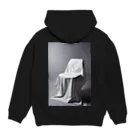 くらりのCovered_chair Hoodie:back