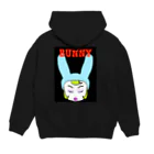 mamo〜のBunny girl パーカーの裏面