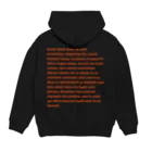 TATEYAMAのDUMMY TEXT Hoodie:back