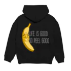 Peel Good SHOPのLife Is Good So Peel Good Hoodie:back