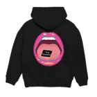 ゴトーアヒルのmouth & paper 退屈が大好きver. Hoodie:back