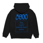 #wlmのPOINTS - 3900 Blue Hoodie:back