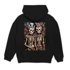 Skull sectionのきれいなガイコツ Hoodie:back