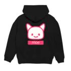 petitringo -プチリンゴ-の子猫のなぁご Hoodie:back