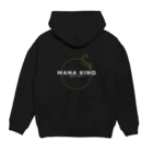 リモデザインスタジオのMANA KINO ロゴ｜MANA KINO Hoodie:back