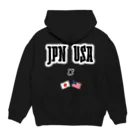 bmwusのJPN✘USA Hoodie:back