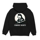 Samurai HeartsのPochi ver.3 Hoodie:back