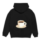 シンプル 組み合わせ用 ファッションのシンプル コーヒー Hoodie:back