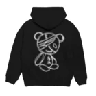 らいらっくのカットバッテン Hoodie:back