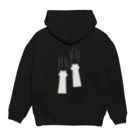 KaKigoyaのネコハラは困る Hoodie:back