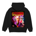 有明ガタァ商会のガタゴロウROCK Hoodie:back