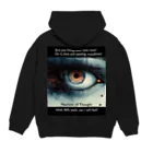 AiZen-byRIUの飛び出すリウ Hoodie:back