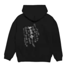 ZEN369の薬中（黒地用） Hoodie:back