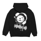 AURA_HYSTERICAのHappy_Music Hoodie:back