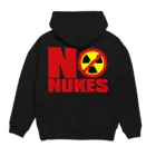 AURA_HYSTERICAのNO_NUKES パーカーの裏面