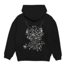 AURA_HYSTERICAのEarphones Hoodie:back