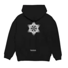 bannedのbanned snow Hoodie:back