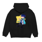 ざわ氏のざわ氏グッズ Hoodie:back