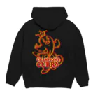 チャンピオンカレー＠SUZURI店のRED&YELLOW Hoodie:back