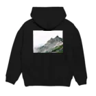 さしみの白馬岳 Hoodie:back