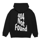 4○△□4 / よんまるさんかくしかくよんの404 Not Found "Wave" 후디の裏面