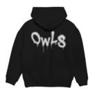 official_owlsのowls parka パーカーの裏面