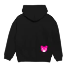 hitsuji-yaのCarpe Diem チッくまちゃん 三連 Hoodie:back